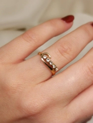 Anillo brillo - Modelo N� 74 (2g)
