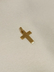 Dije cruz chata - Modelo N� 18 (0.6g)