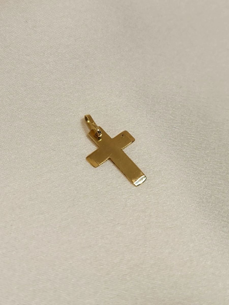 Dije cruz chata - Modelo N� 18 (0.6g)