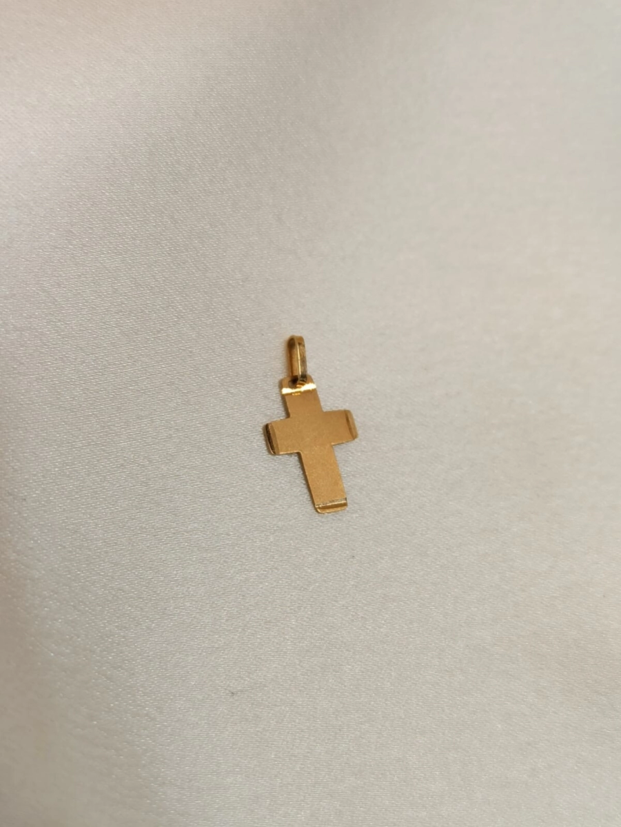 Dije cruz chata - Modelo N� 21 (0.4g)
