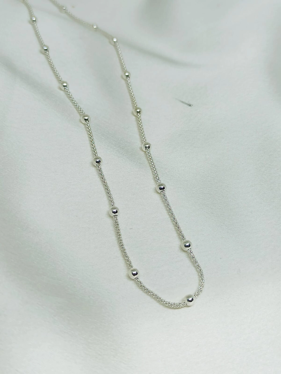 Cadena con bolitas - Modelo N� 07