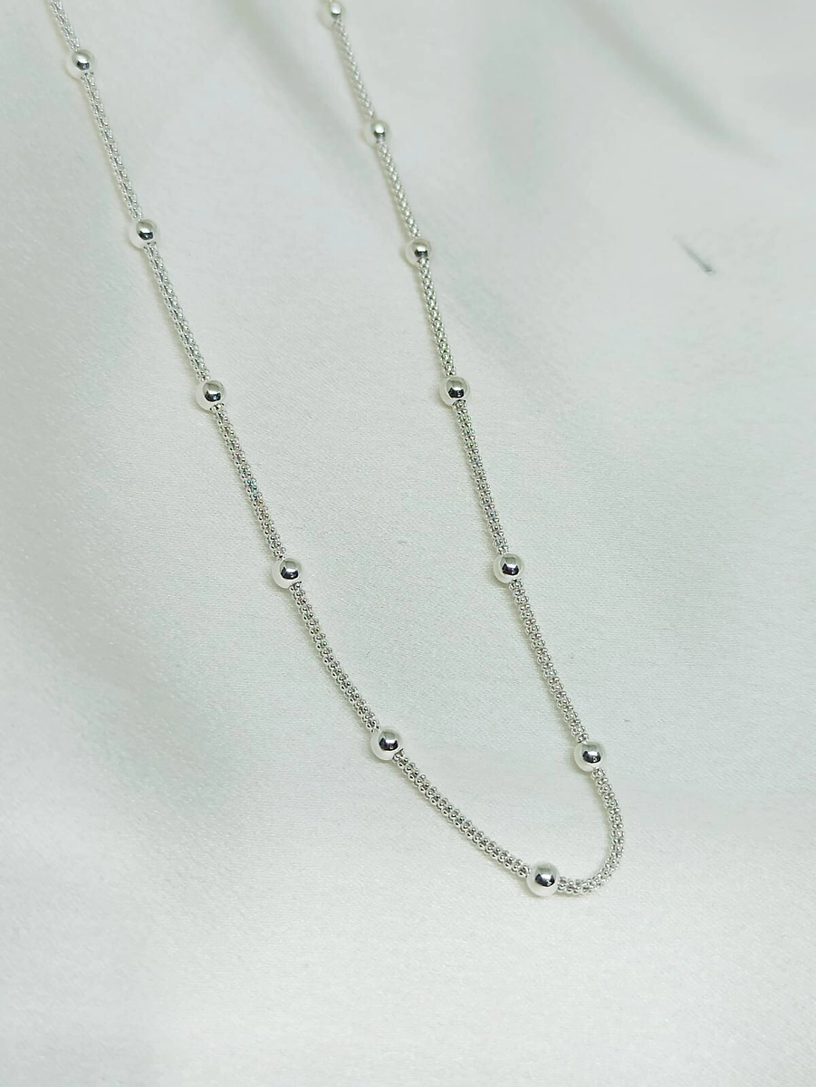 Cadena con bolitas - Modelo N� 08