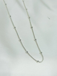 Cadena con bolitas - Modelo N� 08