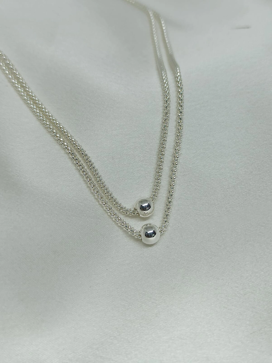 Cadena con bolitas - Modelo N� 09