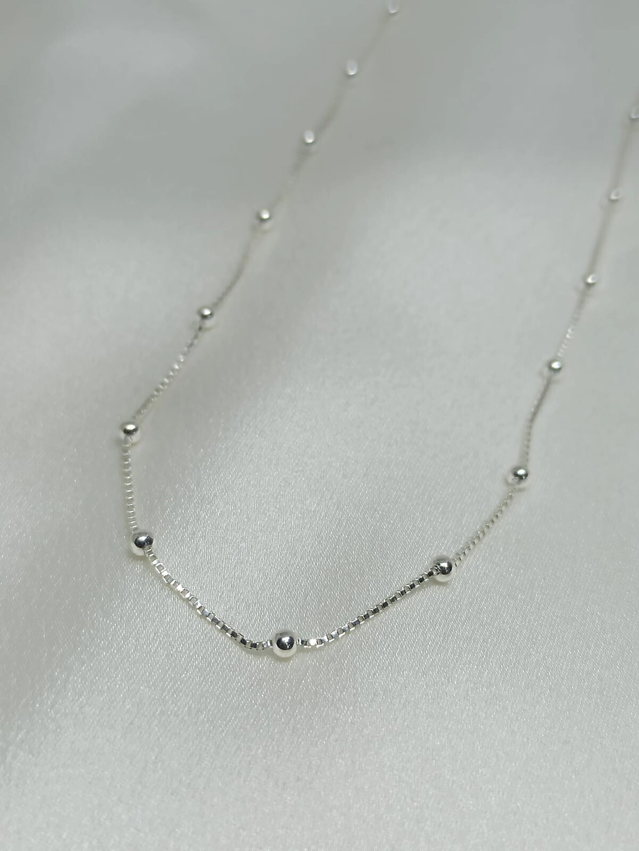 Cadena con bolitas - Modelo N� 10