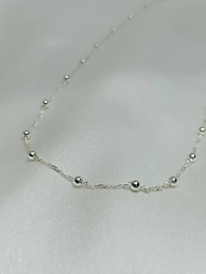 Cadena con bolitas - Modelo N� 12