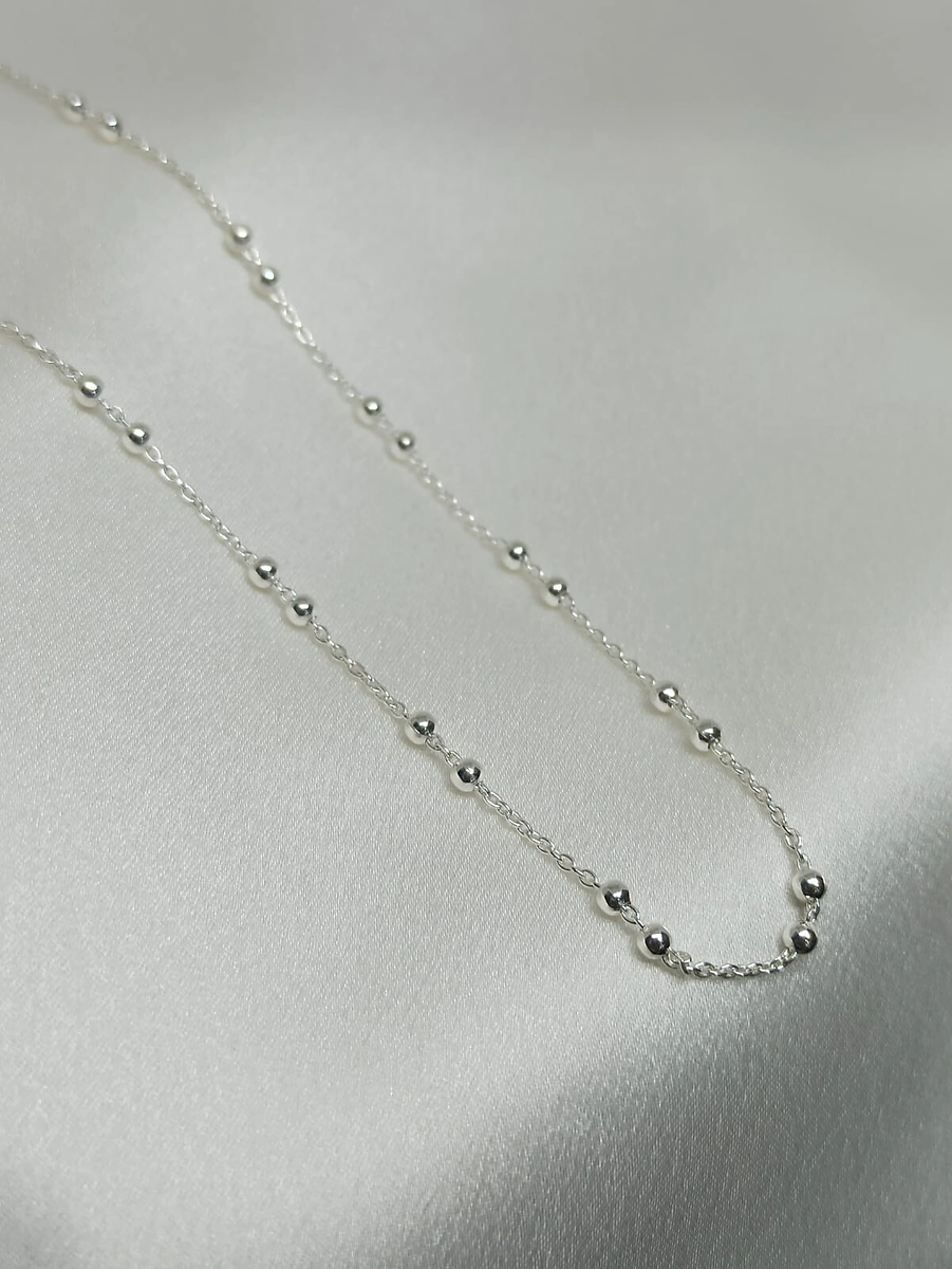 Cadena con bolitas - Modelo N� 13