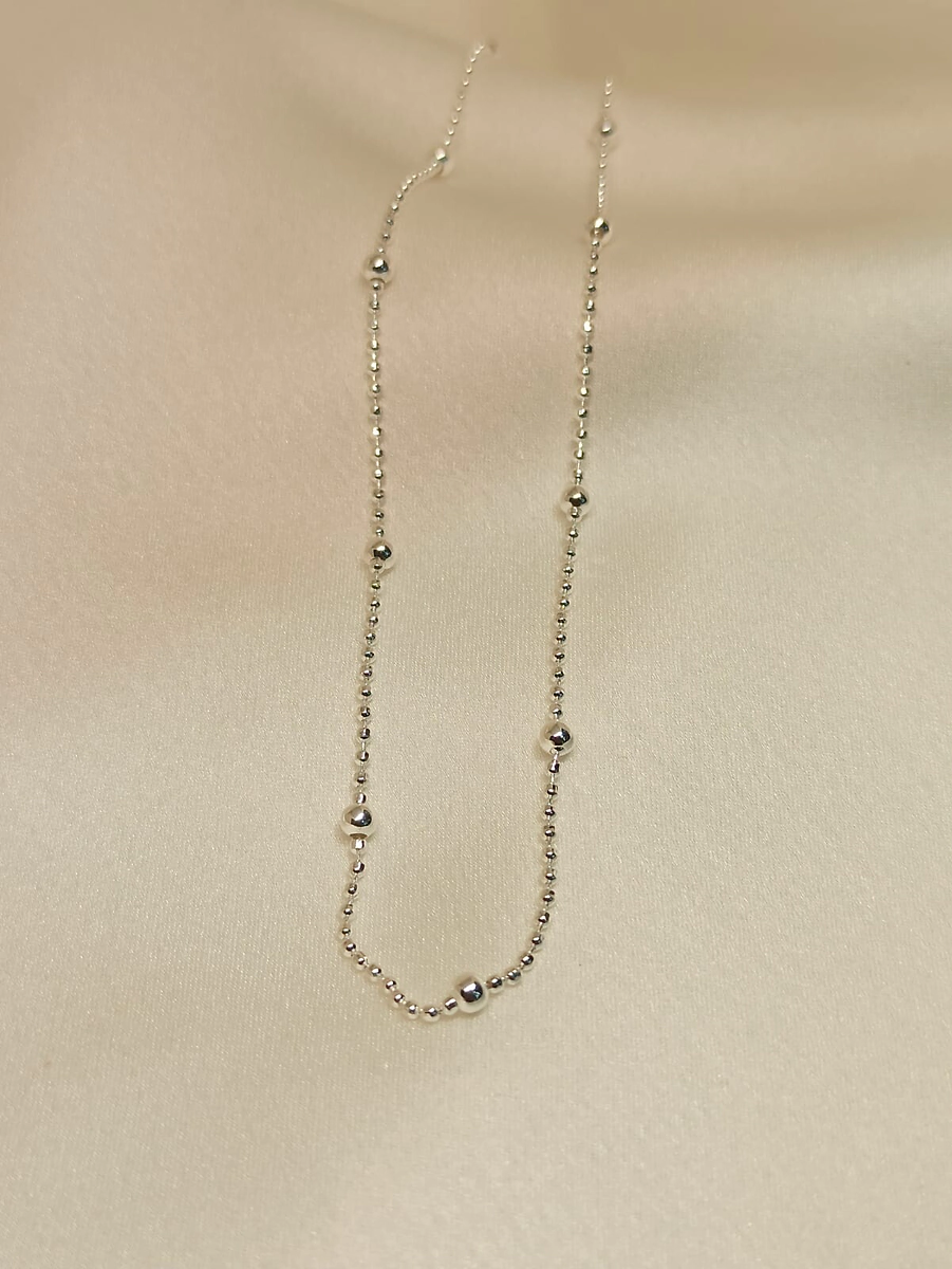 Cadena con bolitas - Modelo N� 14