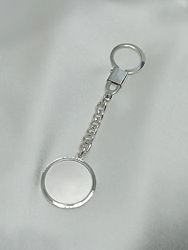 Llavero Alpaca Modelo N� 2 Redondo