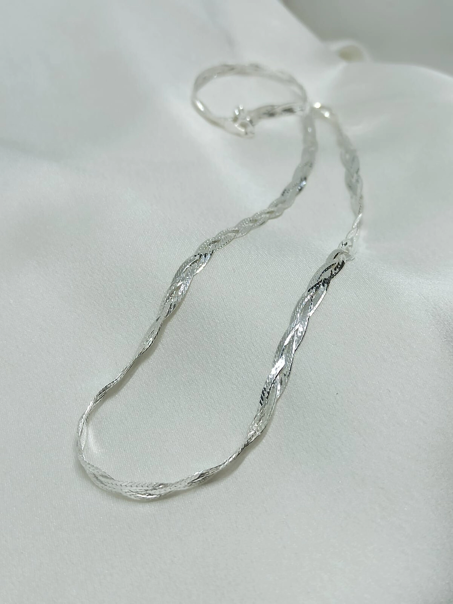 Collar Clapton - triple entrelazado