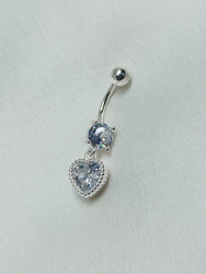 Piercing "Coraz�n colgante"- Modelo N� 35