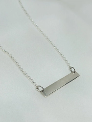 Conjunto con Dije rectangular - p/grabar