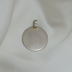 Dije Medalla Circular - p/grabar - N� 6
