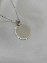 Dije Medalla Circular Arenada - p/grabar - N� 4