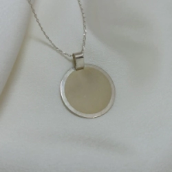 Dije Medalla Circular Arenada - p/grabar - N� 5