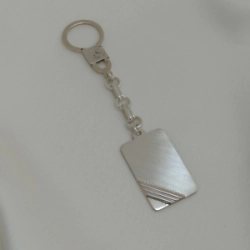 Llavero Modelo N� 1: Rectangular c/ detalles